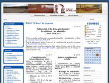 Tablet Screenshot of ceipelarco.edurioja.org